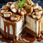 Caramel Banana Bread Ice Cream Cake First Image