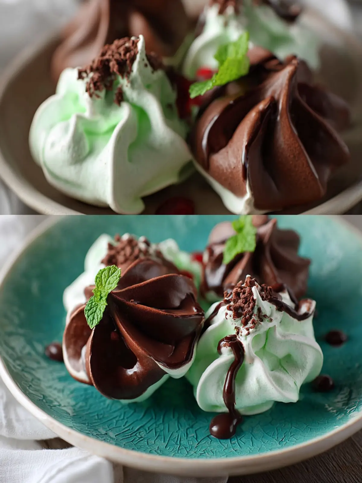 Chocolate Mint Meringues – A Delightful Treat First Image