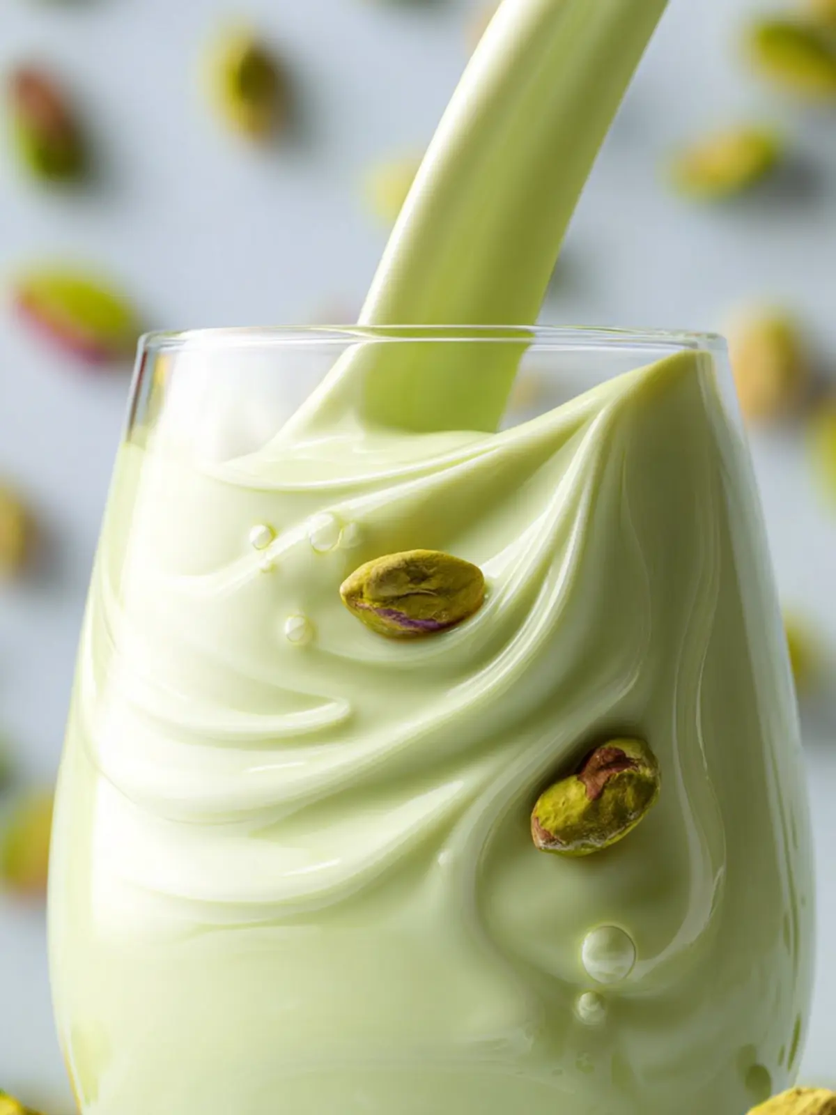 Creamy Homemade Pistachio Milk First Image