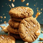 Irresistible Salted Peanut Butter Cookies Recipe First Image