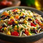Orzo Salad with Black Beans and Corn First Image
