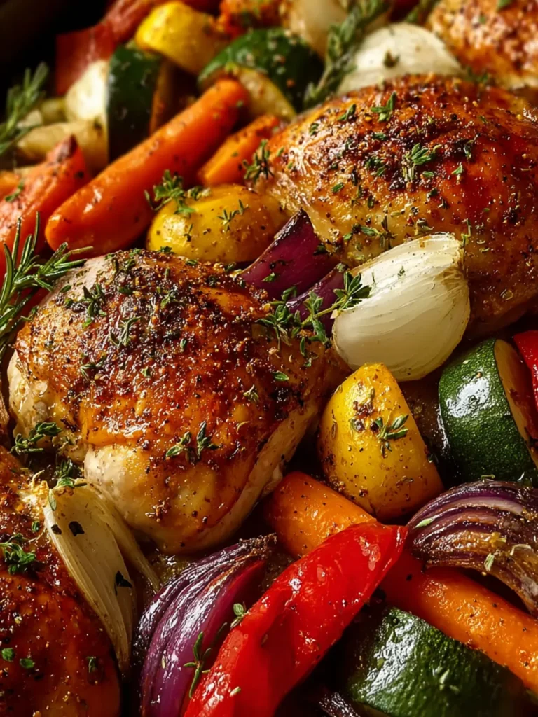 Roasted Chicken and Veggies First Image