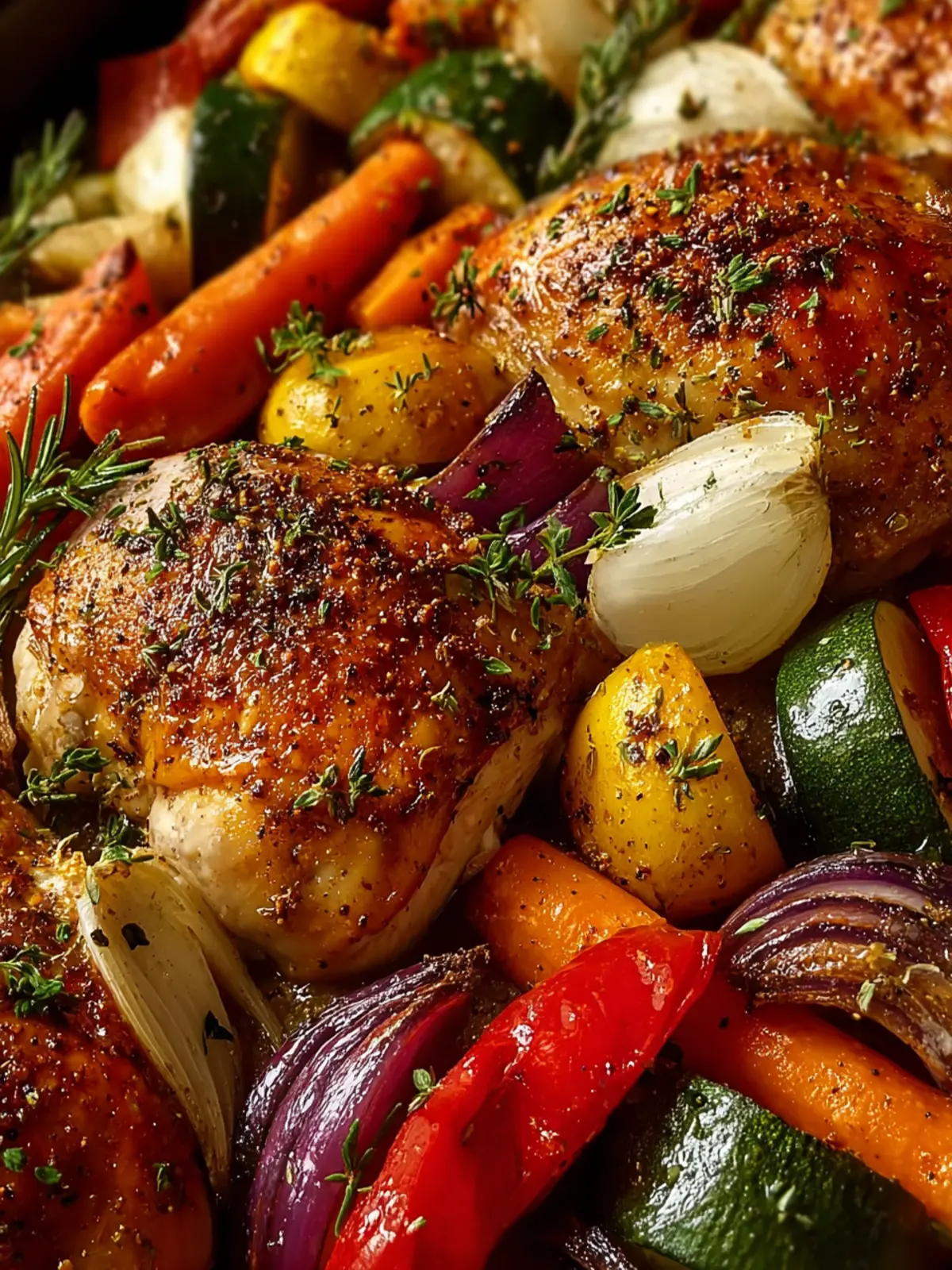 Roasted Chicken and Veggies First Image