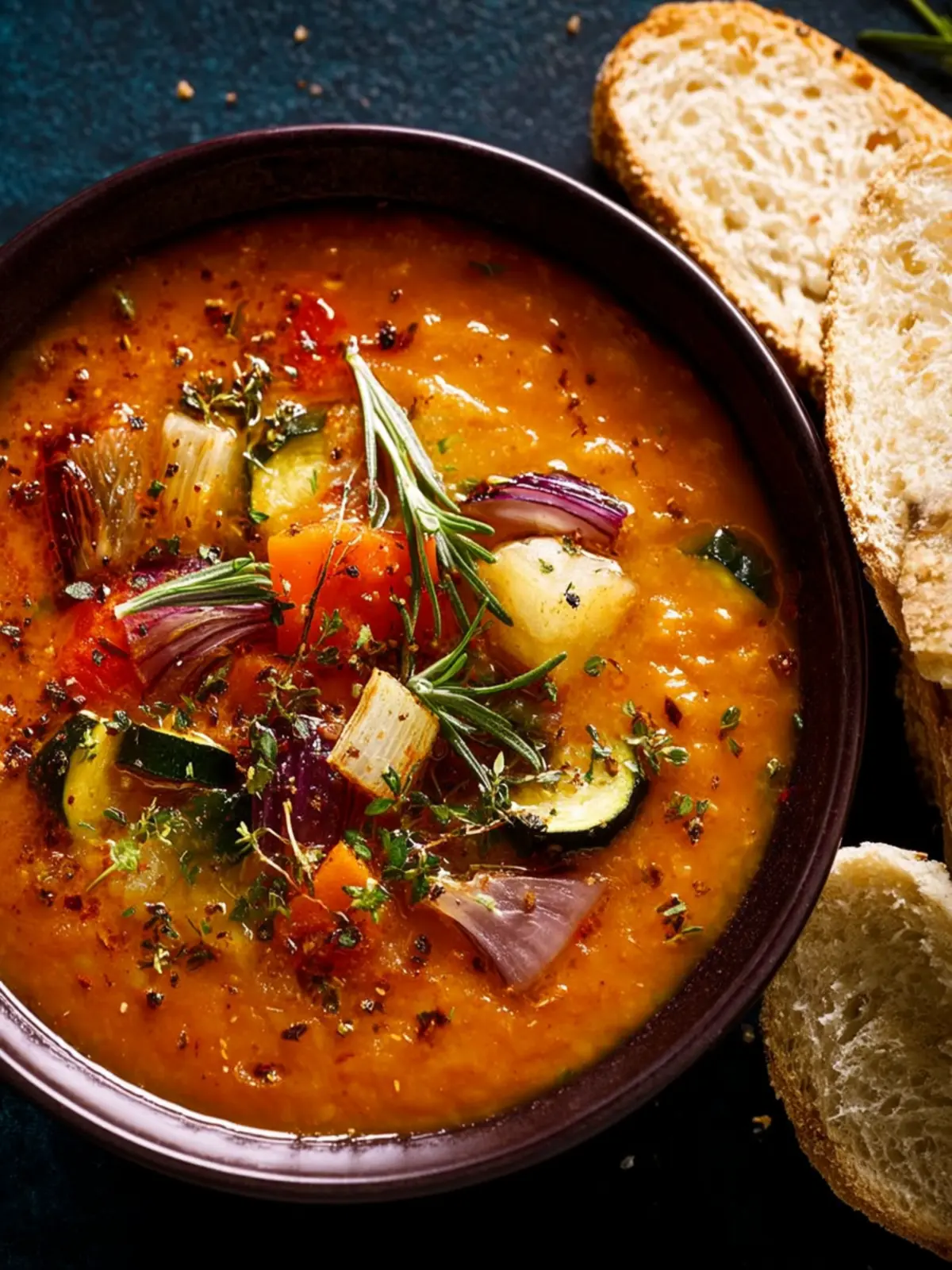 Roasted Vegetable Soup First Image