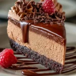 Triple Chocolate Mousse Cheesecake Recipe: Decadent Dessert Delight First Image