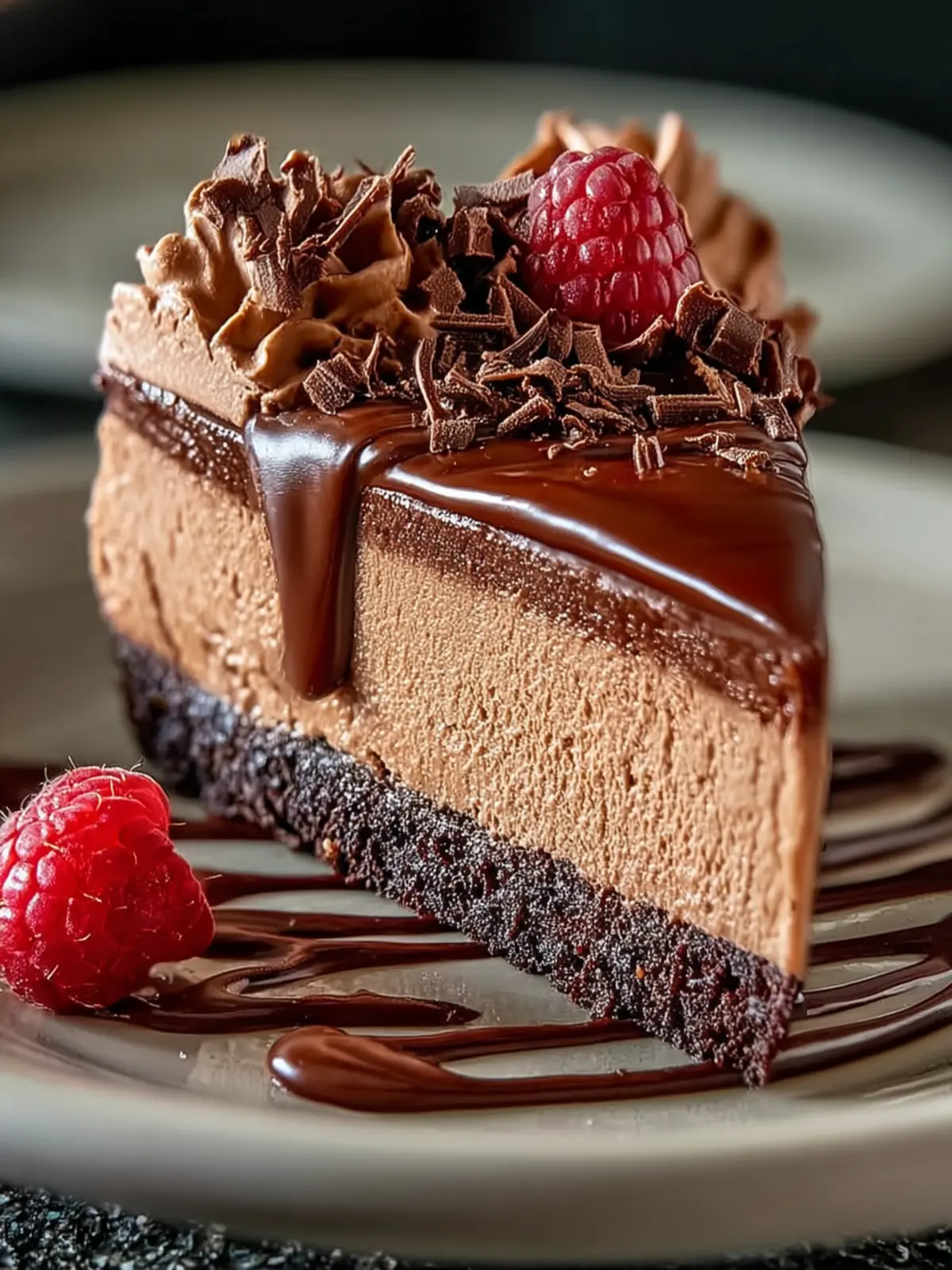 Triple Chocolate Mousse Cheesecake Recipe: Decadent Dessert Delight First Image