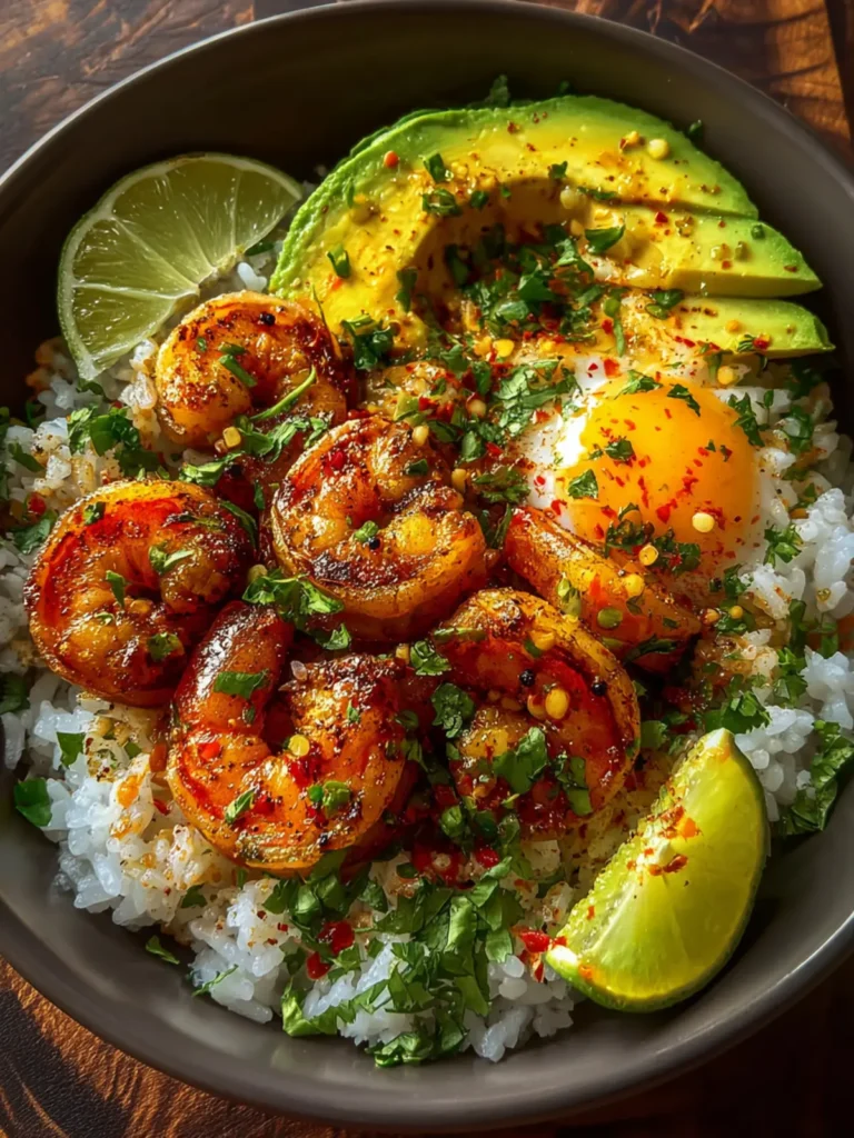 chili lime shrimp bowls First Image