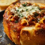 lasagna soup garlic bread bowl First Image