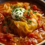 stuffed cabbage soup First Image
