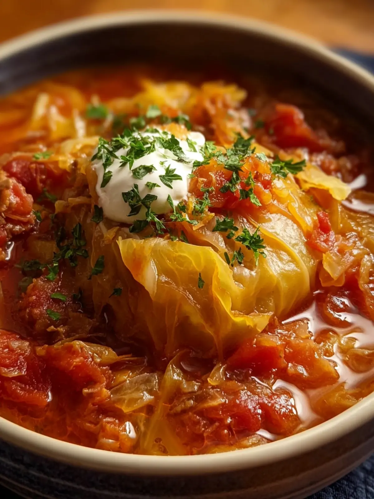 stuffed cabbage soup First Image