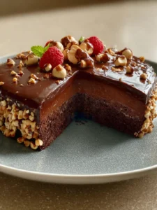 Chocolate Hazelnut Cake First Image