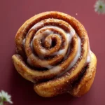 Spring Shaped Cinnamon Rolls First Image
