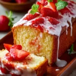 Strawberry Pound Cake First Image
