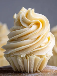 White Chocolate Swiss Meringue Buttercream First Image