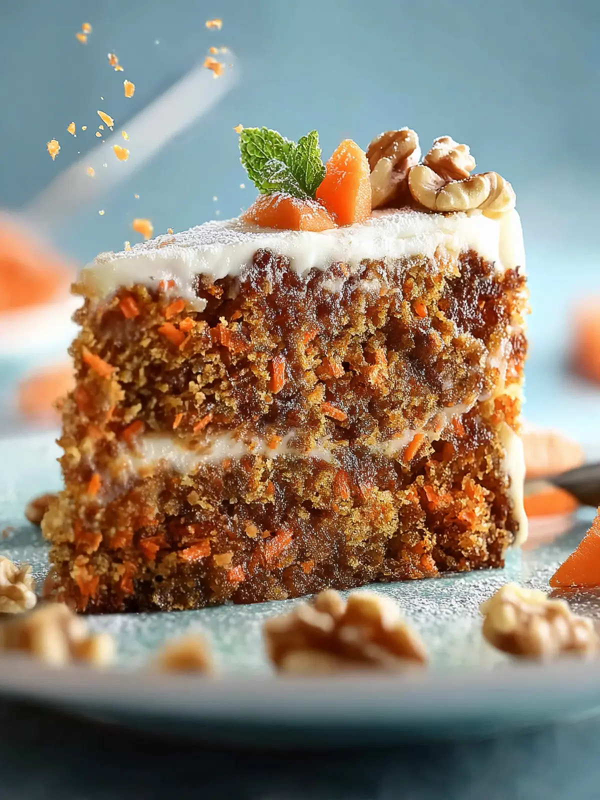carrot walnut cake First Image