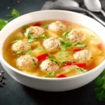 chicken meatball soup First Image
