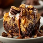 peanut butter cup dump cake delight First Image