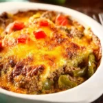 Chile Relleno Casserole with Meat First Image