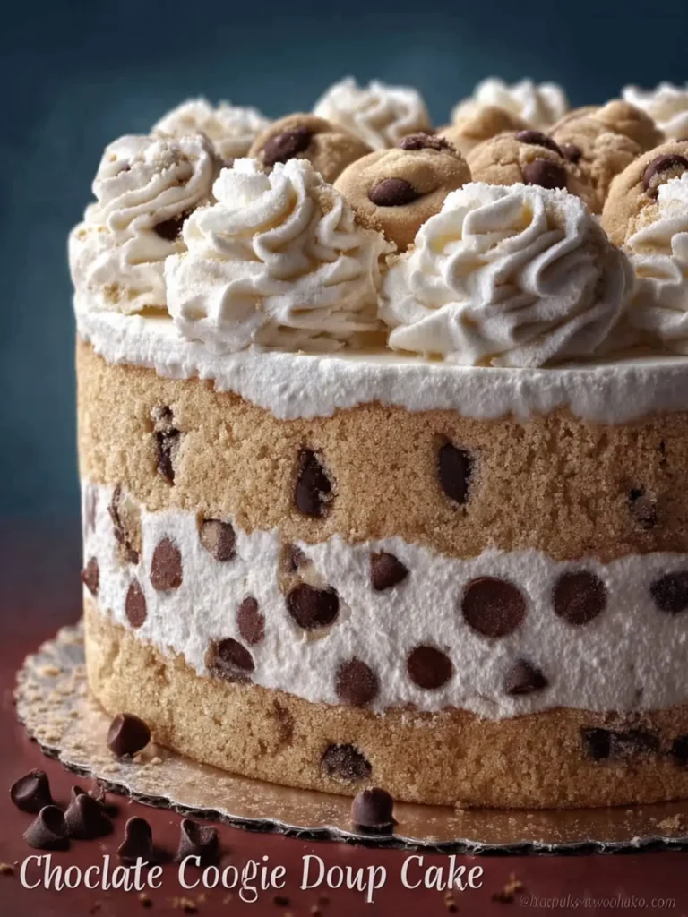 Chocolate Chip Cookie Dough Cake First Image