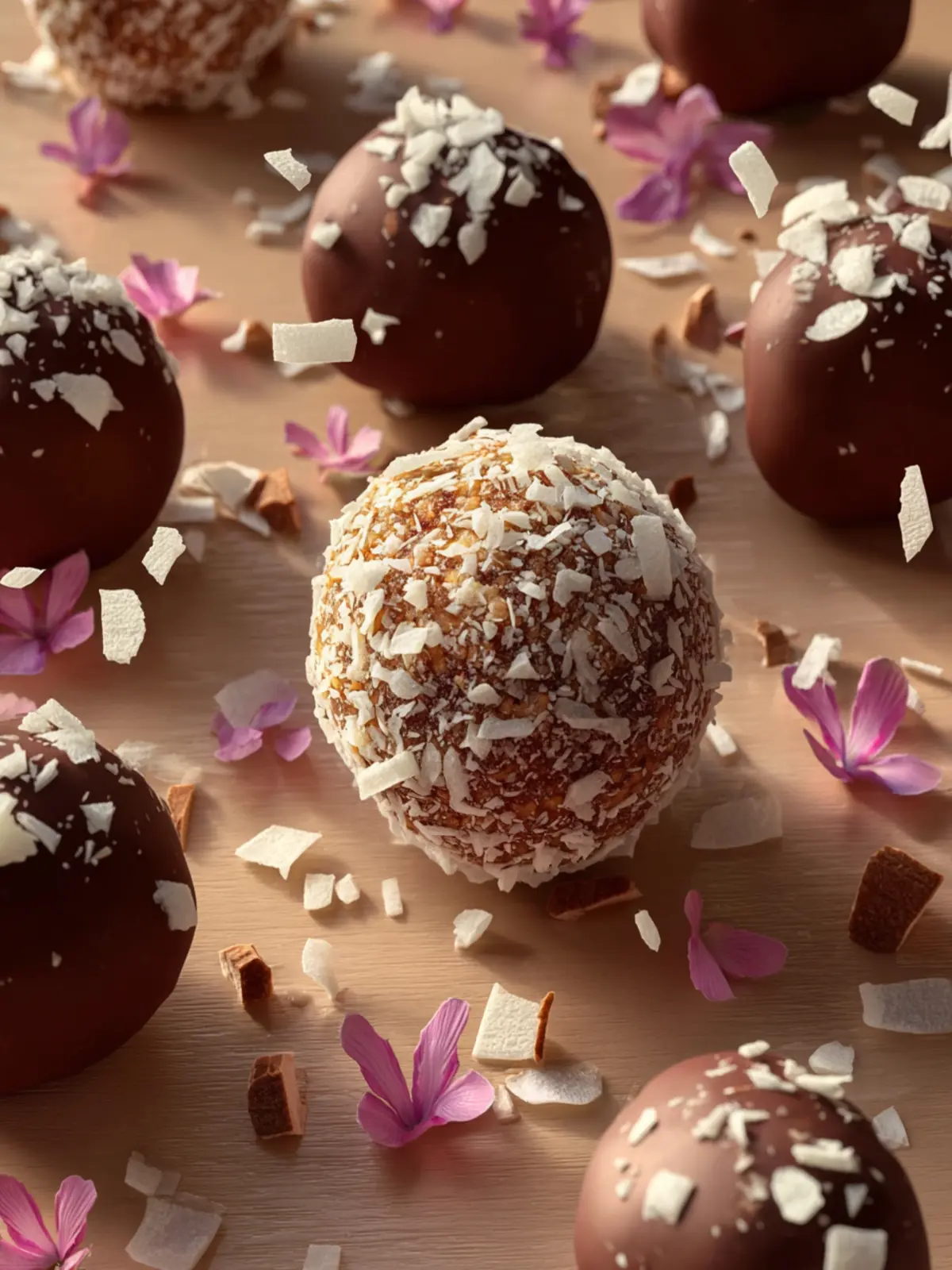 Coconut Date Energy Balls First Image