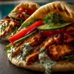 Flavor-Packed Chicken Pitas First Image