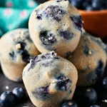 Fluffy Instant Pot Blueberry Muffins First Image