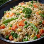 One-Pan Garlic Vegetable Rice First Image