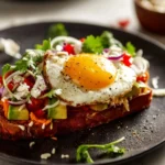 Tostada-Inspired Sweet Potato Breakfast Toast First Image