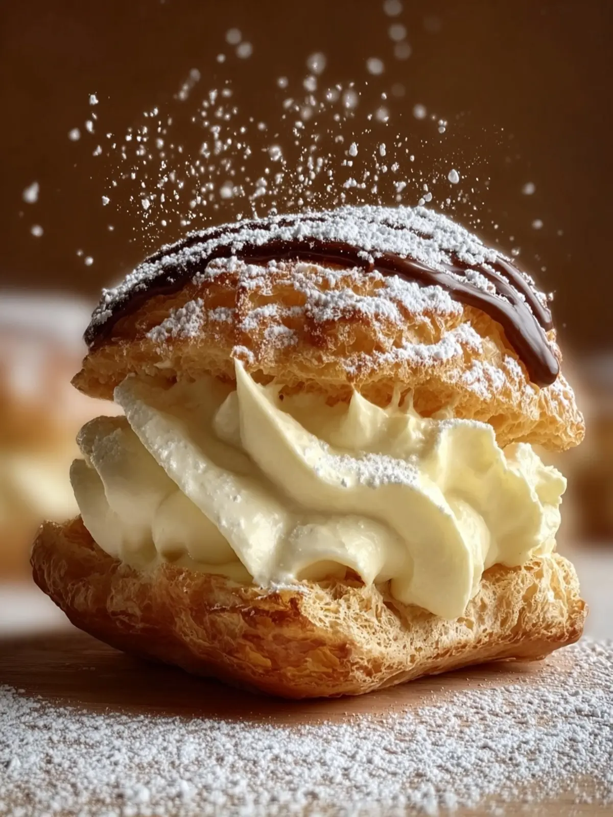 Vanilla Cream Puff – Delicious and Easy to make First Image